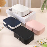 Velvet Multi‑function Jewelry Storage Box